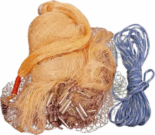 Δίχτυ Ψαρέματος Πεζόβολο Αρματωμένο με Καφέ 300cm