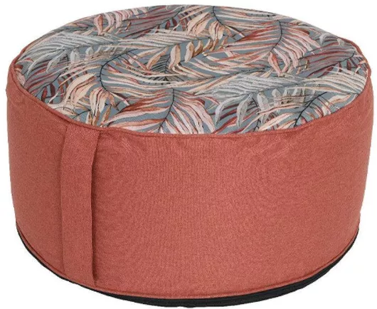 Πουφ Σκαμπό Αδιάβροχο 55x55x25cm Μπορντό