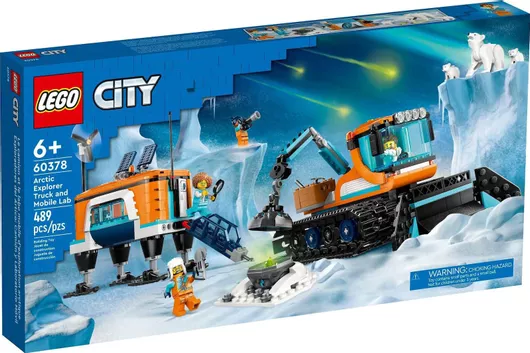 Τουβλάκι Lego City Arctic Explorer Truck & Mobile Lab για 6+ ετών