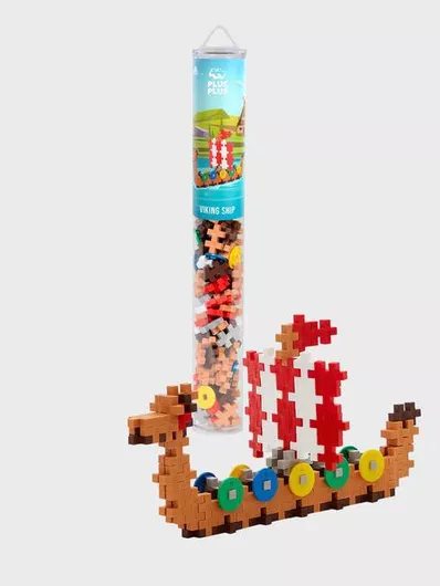 Τουβλάκι Plus Plus Viking Ship 100τμχ