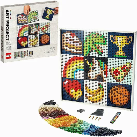 Τουβλάκι Lego Art Project Create Together για 7+ ετών