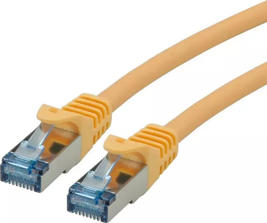 Καλώδιο Δικτύου Roline S/FTP Cat.6a Ethernet 5m Κίτρινο