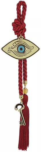 Marhome Κρεμαστό Γούρι Μάτι Κόκκινο 34cm