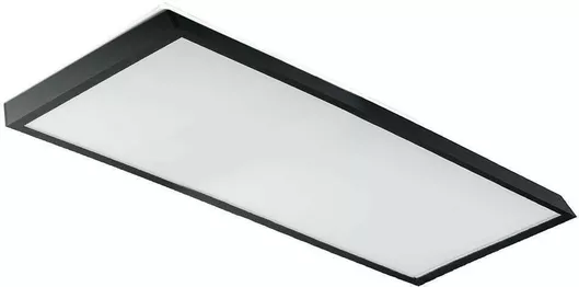 Fan Europe Πλαίσιο για Φωτιστικά από Αλουμίνιο σε Μαύρο Χρώμα LED-PANEL-30X120-MT NER
