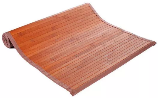 Πατάκι Μπάνιου General Trade 633711 Ξύλινο 50x100cm Καφέ