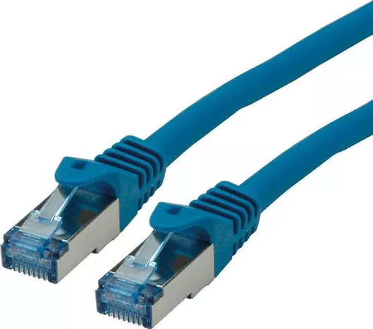Roline S/FTP Cat.6e Cable 0.3m Μπλε