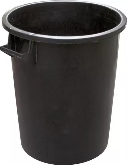 Κάδος Απορριμμάτων SSS Ho.Re.Ca Πλαστικός 75lt Μαύρος