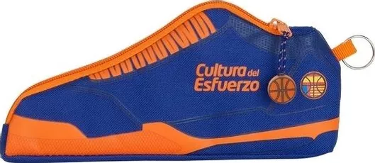 Κασετίνα BigBuy Valencia Basket με 1 Θήκη σε Μπλε χρώμα