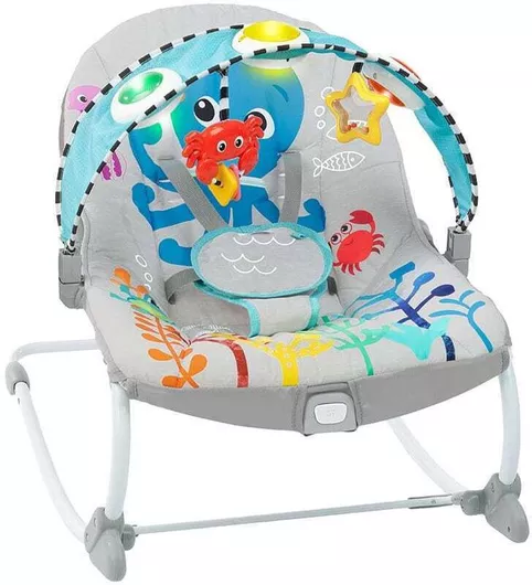 Relax Μωρού Bright Starts Ηλεκτρικό Baby Einstein Kick to It Opus με Μουσική & Δόνηση 2 σε 1 για Παιδί έως 18kg