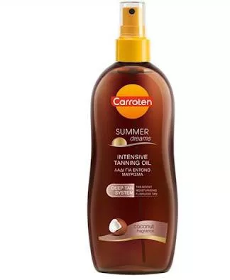 Λάδι Μαυρίσματος Σώματος Carroten Summer Dreams σε Spray 200ml