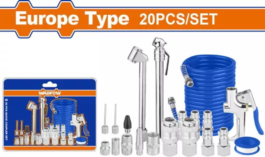 Κιτ Εργαλείων Αέρος Wadfow WQP9430 20 τμχ