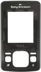 Μεσαίο Πλαίσιο Κινητού Sony Ericsson για T303 Black