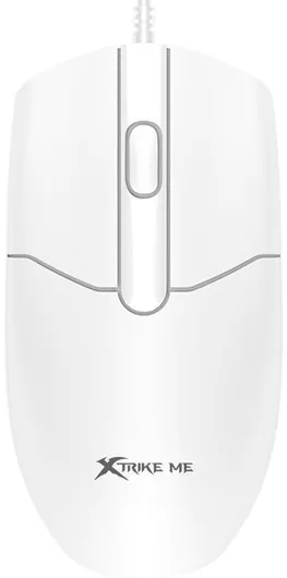 Xtrike Me GM-124 Ενσύρματο Ποντίκι Λευκό