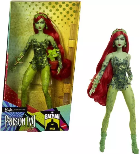 Κούκλα Barbie Mattel Signature DC Batman 85th Anniversary Poison Ivy
