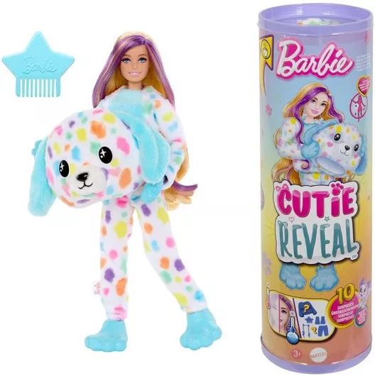Κούκλα Barbie Mattel Cutie Reveal Dalmatian για 3+ Ετών