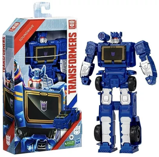Φιγούρα Δράσης Hasbro Transformers Authentic Titan Changer Soundwave 27cm για 6+ Ετών