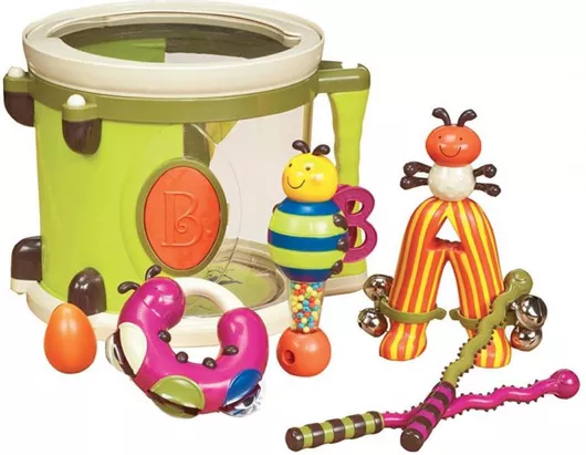 Σετ Μουσικά Παιχνίδια B.Toys B.Toys για 18+ Μηνών 7τμχ