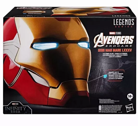 Replica Item Hasbro Marvel: Avengers: Endgame Legends Series - Electronic Helmet Iron Man Mark LXXXV