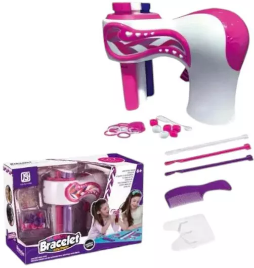 Παιχνίδια Κομμωτικής Σετ για Πλεξουδάκια Μαλλιών με Σχέδια για 3+ Ετών