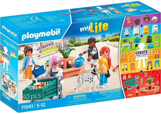 Playmobil My Figures: Ώρα για Ψώνια για 5+ Ετών #71541