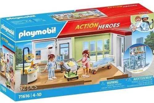 Playmobil Action Heroes Μαιευτική Κλινική για 4-10 ετών