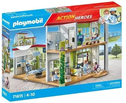Playmobil Action Heroes: Ιατρικό Κέντρο για 4+ Ετών #71615