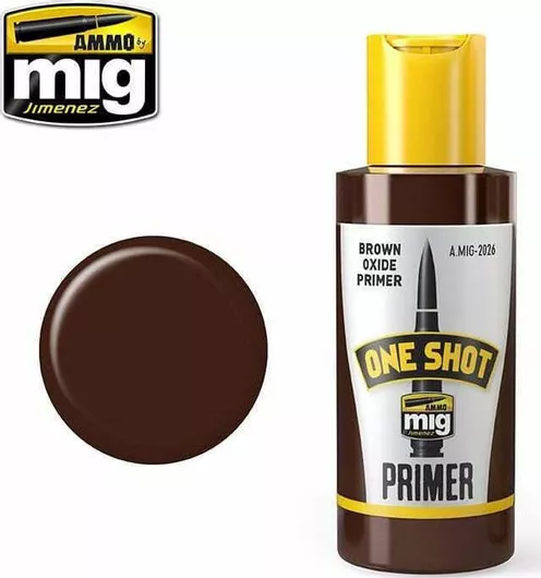 Χρώμα Μοντελισμού AMMO ONE SHOT PRIMER - BROWN OXIDE 60ml