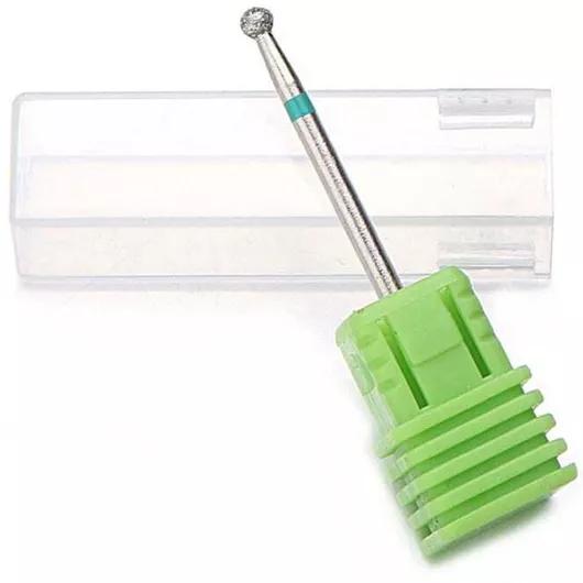 Φρέζα Τροχού Νυχιών Κεραμική Πράσινη Διαμαντοφρεζάκι