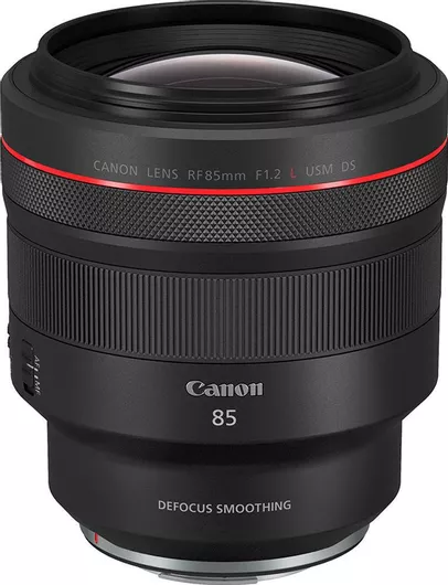 Φωτογραφικός Φακός Canon Full Frame RF 85mm f/1.2L USM DS Telephoto για Canon RF Mount Black