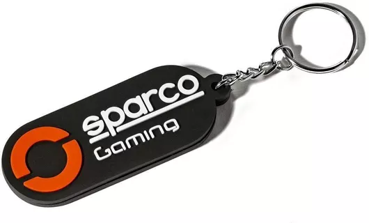 Μπρελόκ Sparco Πλαστικό Μαύρο