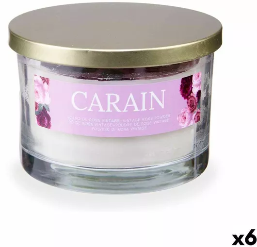 Αρωματικό Κερί Acorde σε Βάζο 400gr 6τμχ Ροζ