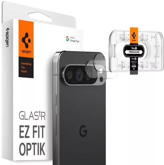 Tempered Glass Κάμερας Spigen Optik.tR Ez Fit για Google Pixel 9 Pro XL 2τμχ