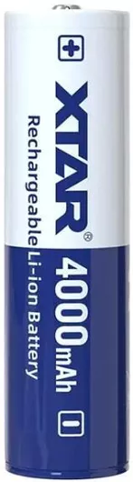 XTAR Επαναφορτιζόμενη Μπαταρία 18650 Li-ion 4000mAh 3.6V 1τμχ