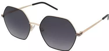 Γυναικεία Γυαλιά Ηλίου Hugo Boss BOSS 1589/S 2M2 9O 57 με Μεταλλικό Σκελετό Χρυσό