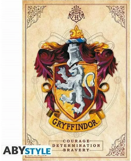 Αυθεντική Αφίσα Harry Potter Gryffindor Poster 61x92cm Κάθετη