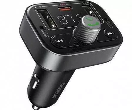 FM Transmitter Αυτοκινήτου Baseus με USB / Bluetooth