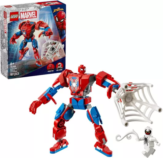 Lego Super Heroes: Spider-Man Mech vs. Anti-Venom για 6+ Ετών #76308