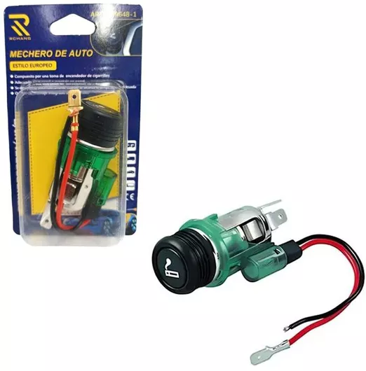 Αναπτήρας Αυτοκινήτου Rchang W09648-1 Βύσμα Φωτιζόμενο 28-29mm