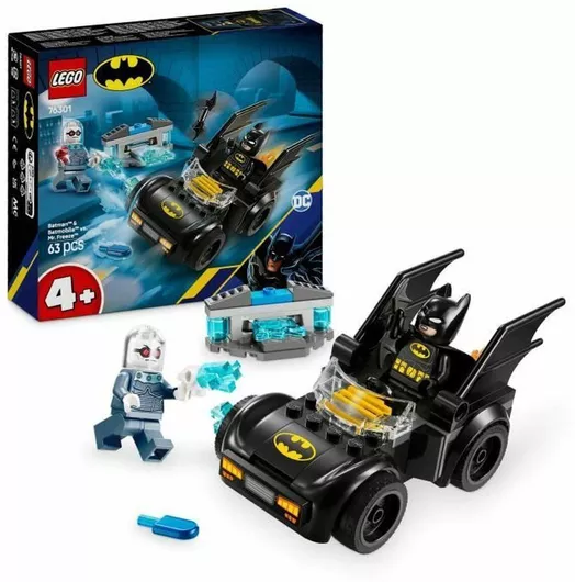 Lego Super Heroes: Batman & Batmobile vs. Mr. Freeze για 4+ Ετών #76301