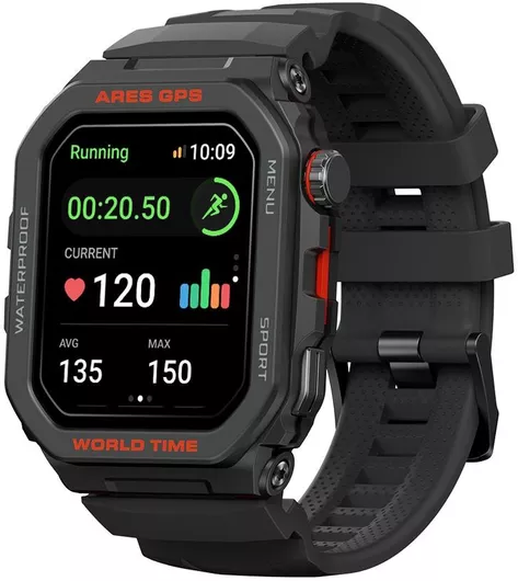 Zeblaze Ares GPS 47mm Smartwatch με Παλμογράφο Μαύρο