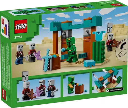 Lego Minecraft: The Illager Desert Patrol για 7+ Ετών #21267