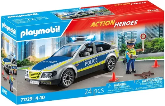 Playmobil Action Heroes Περιπολικό Όχημα Αστυνομίας για 4-10 ετών