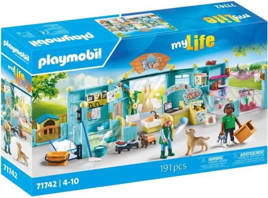 Playmobil MyLife Ξενοδοχείο Μικρών Ζώων για 4-10 ετών
