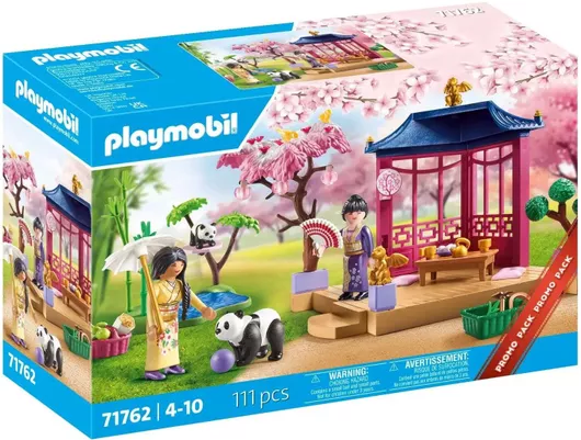 Playmobil Ασιάτικος Κήπος με Κιόσκι & Πάντα για 4-10 ετών