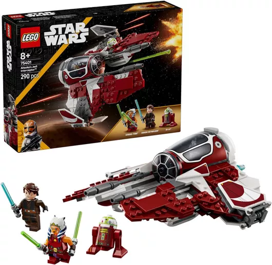 Lego Star Wars: Ahsoka's Jedi Interceptor για 8+ Ετών #75401
