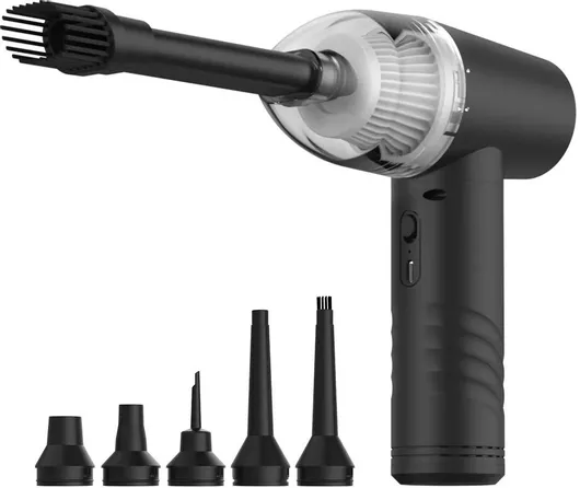 Σκουπάκι Χειρός & Air Duster Kinzir Knz-vc43 2 1 Vc43 70w 6000mah Μαύρο