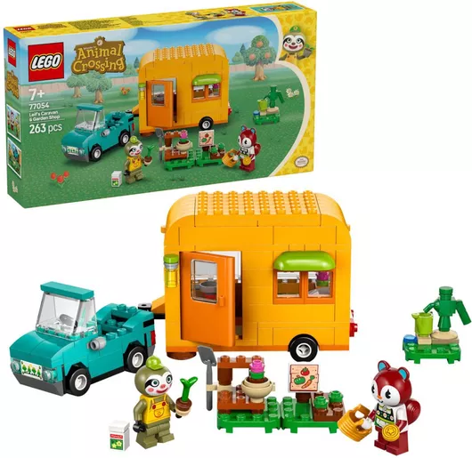 Lego Animal Crossing: Animal Crossing Leif's Caravan & Garden Shop για 7+ Ετών #77054
