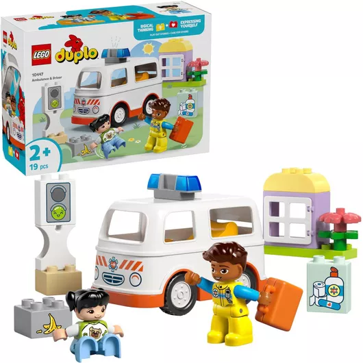 Lego Duplo: Ambulance & Driver για 2+ Ετών #10447