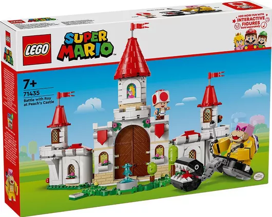 Lego Super Mario Μάχη με τον Roy Στο Κάστρο της Peach για 7+ Ετών #71435
