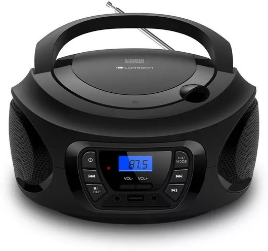 Φορητό Ηχοσύστημα Lamtech LAM112518 με Bluetooth / Ραδιόφωνο / USB Μαύρο